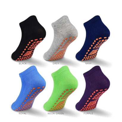 Custom Branded Cotton Socks with Grip