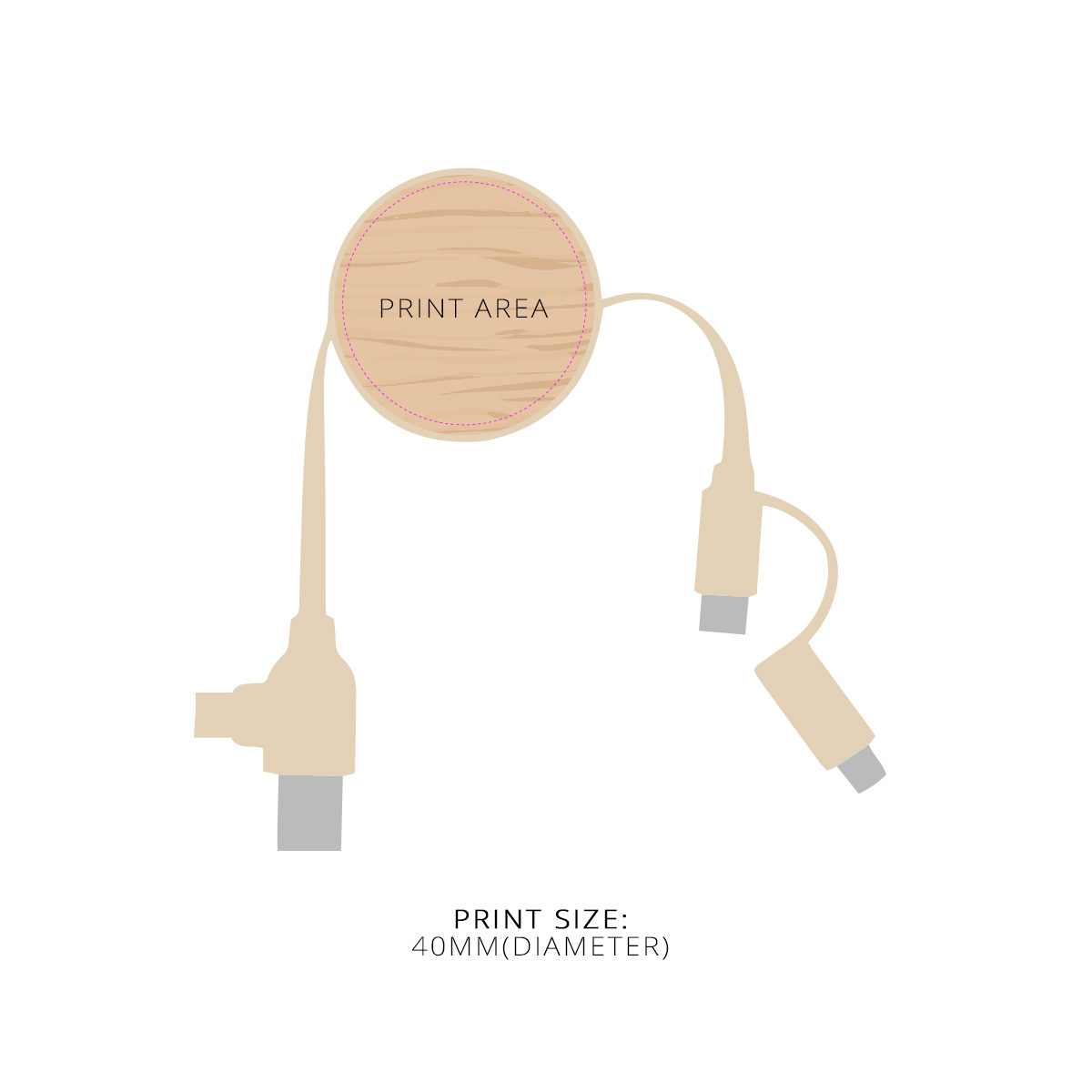 Eco-Friendly USB Charger Cable - Image 2
