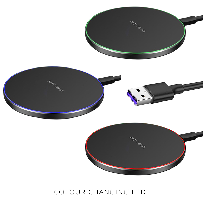 Recycled Aluminium Wireless Fast Charger - Image 2