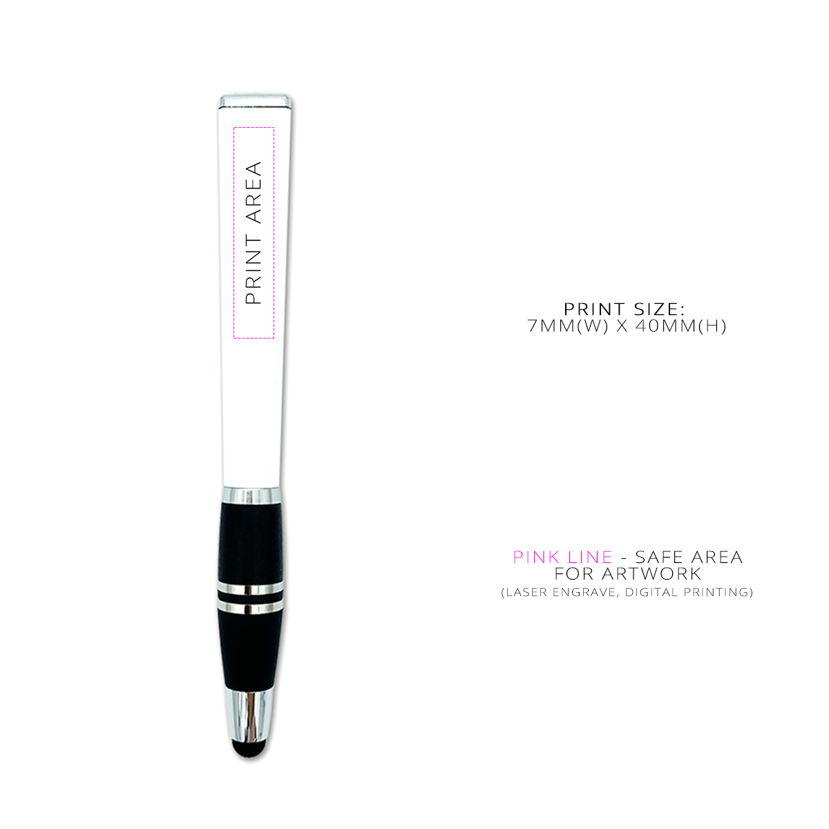 Dual Function Stylus Pen - Image 2