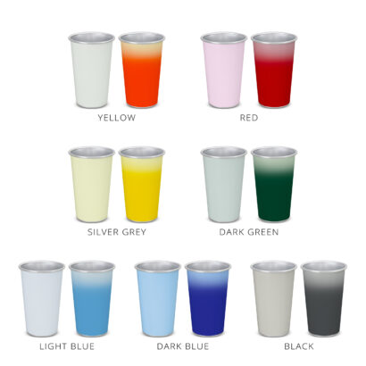 Colour Changing Eco Recycled Aluminium Cup