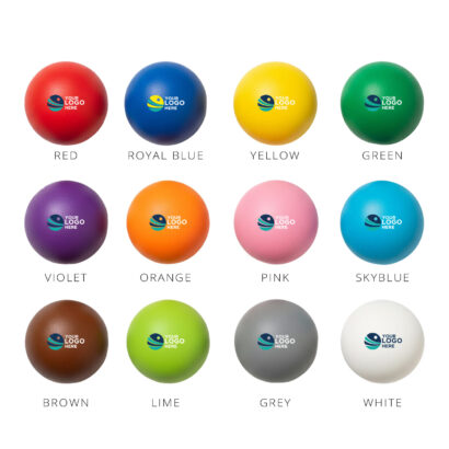 Compact Round Custom Colour Stress Ball