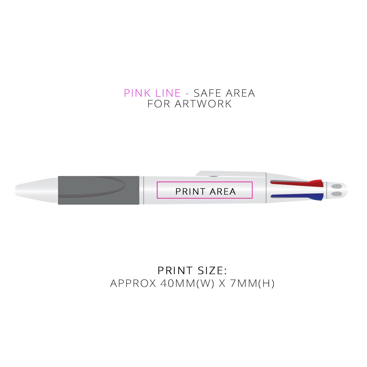 FlexiWrite Four Colour Pen - Image 2