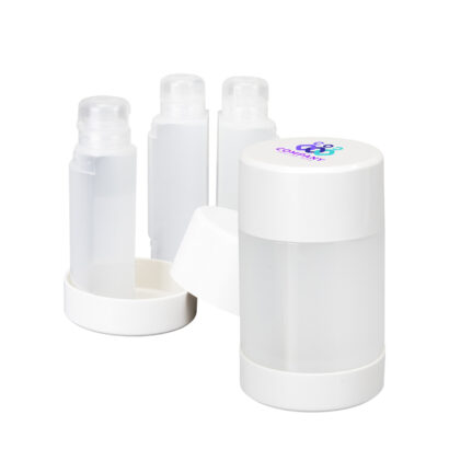 Compact 3-Piece Travel Bottle Set