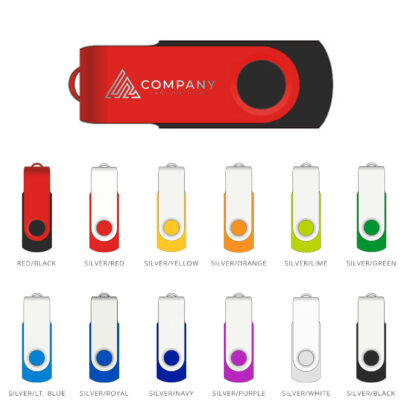 Swivel-Style USB Flash Drive