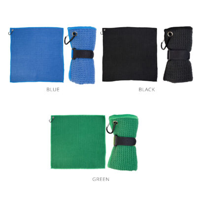 Waffle Sports Towel with Clip