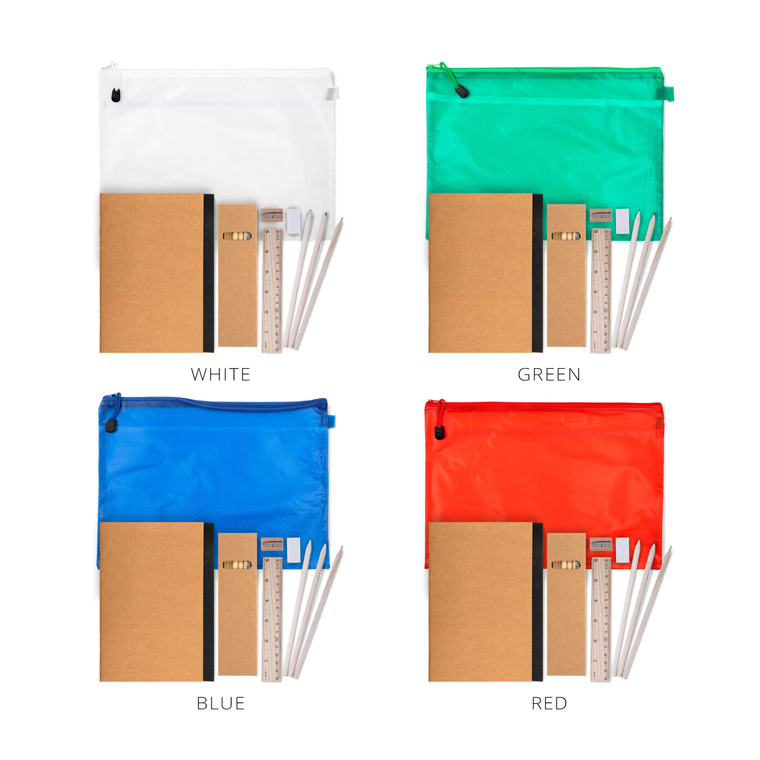 A4 Student Stationery & Notebook Gift Pack