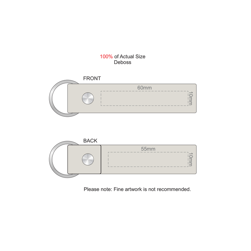 Classic PU Key Rings - Image 2