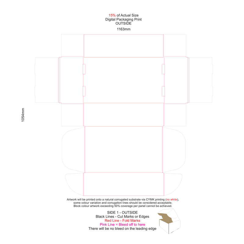 Custom Full Colour Self-Locking Gift Box - Image 2