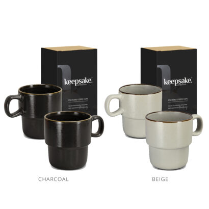Ceramic Stack Mug Set