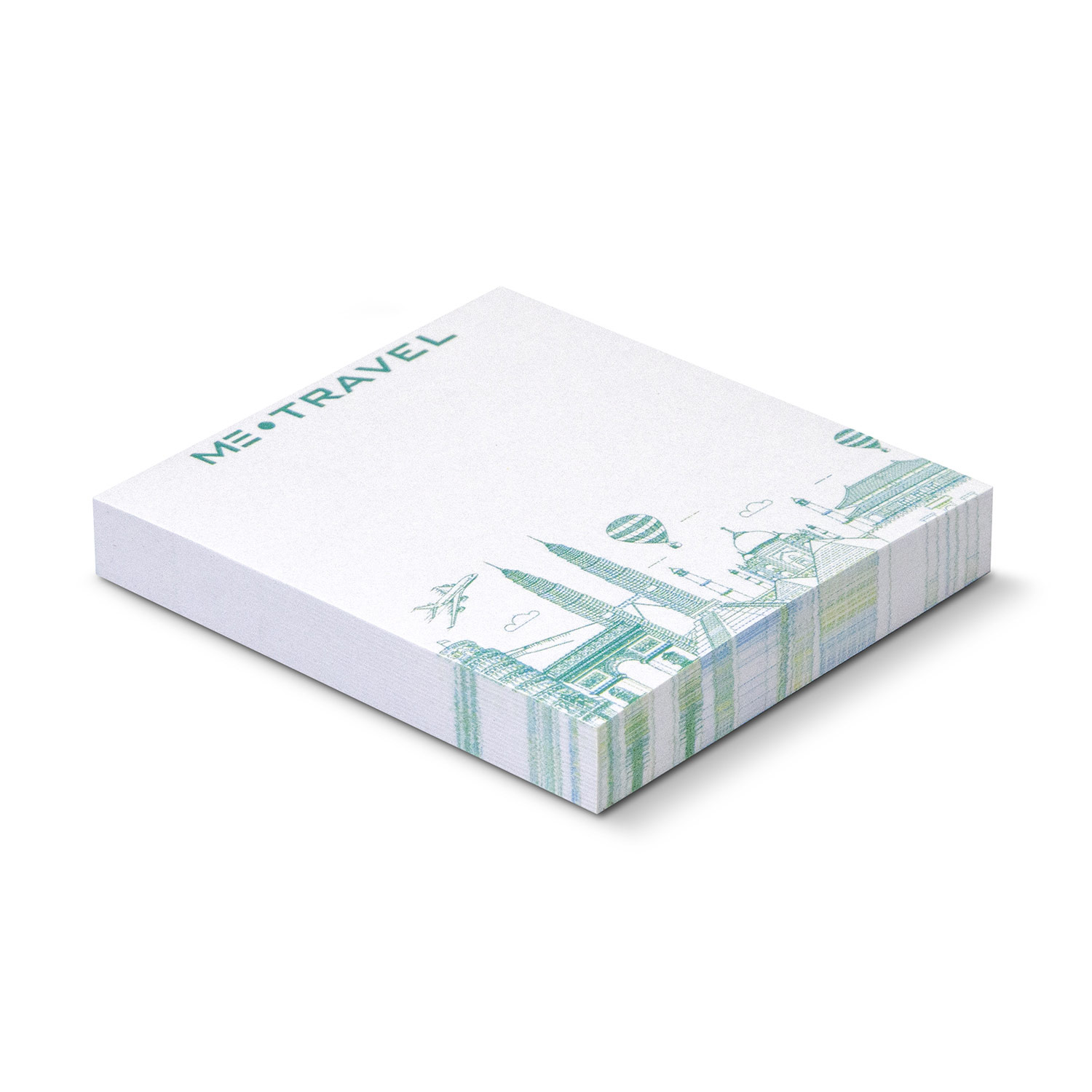 Square 100-Page Note Pad