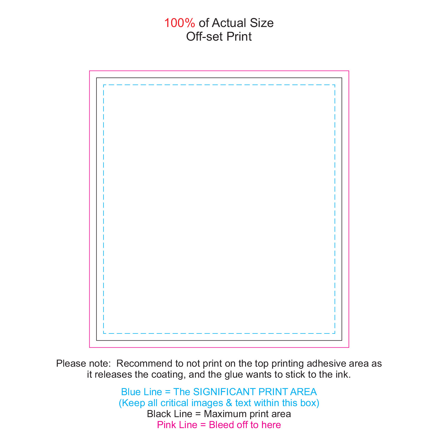 Square 100-Page Note Pad - Image 2