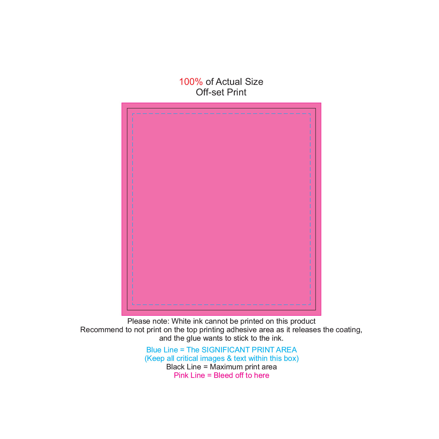 50-Page Sticky Note Pad - Image 2