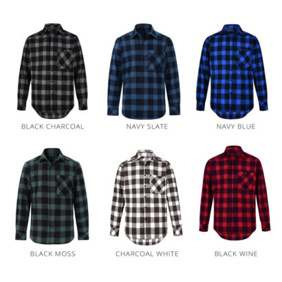 Classic Work Long Sleeves Flannels