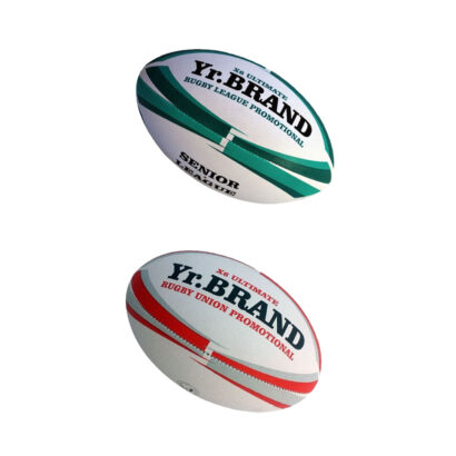Custom Rubberised Rugby Promotional Ball