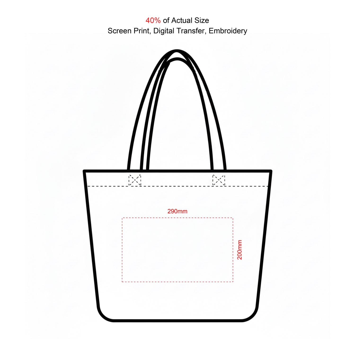 Zippered Gusseted Canvas Tote with Inner Pocket - Image 2