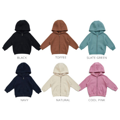 Baby Zip Fleece Hoodies