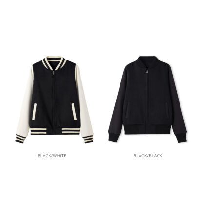 Modern Varsity Wool Jacket