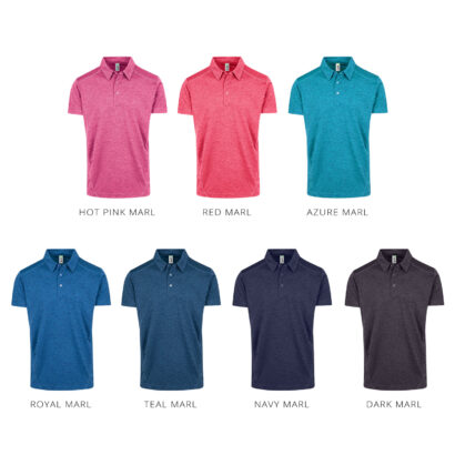 Contemporary Marl Polos