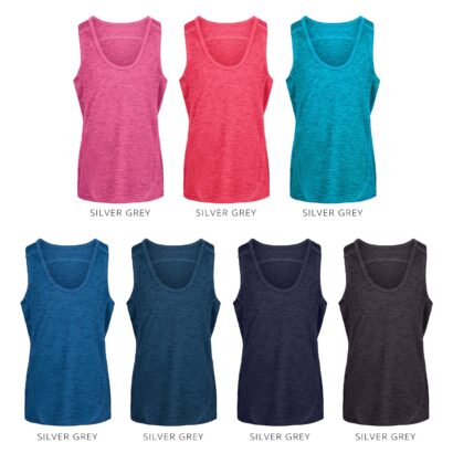 Junior Active Marl Singlets