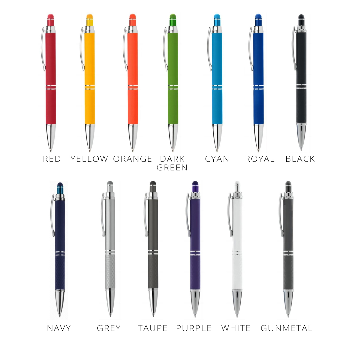 Rubber Luxe Stylus Pen