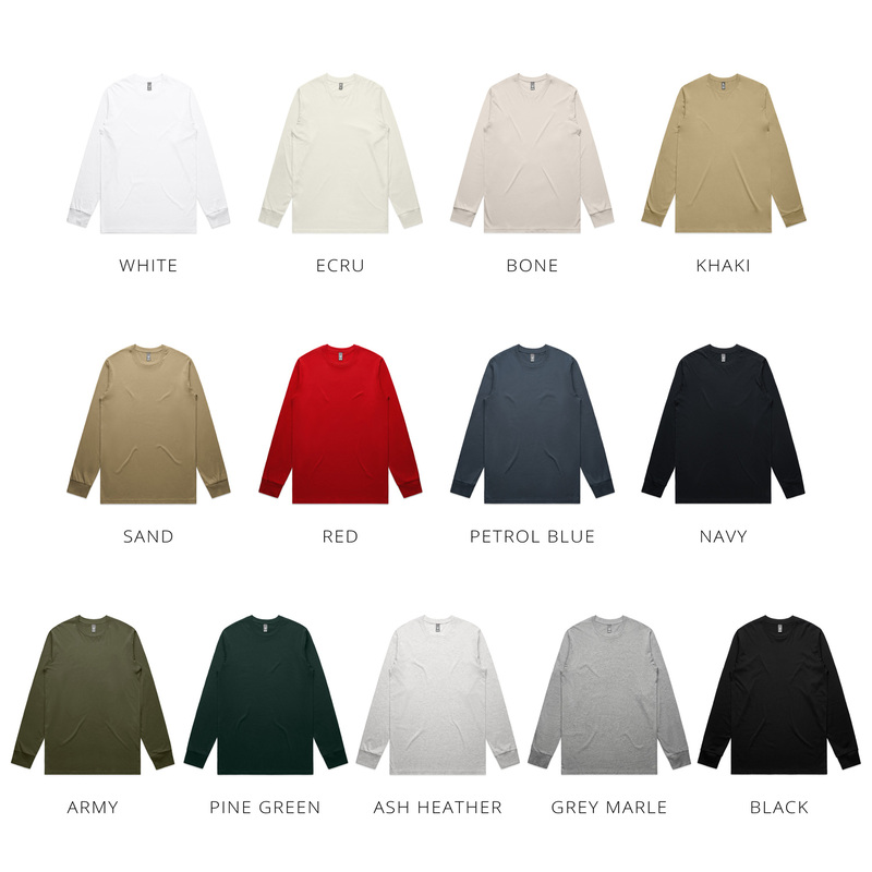 AS Colour Staple Long Sleeve Tee