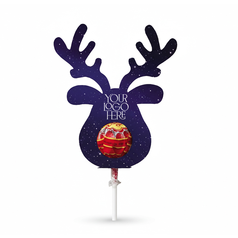 Festive Reindeer Pop Card