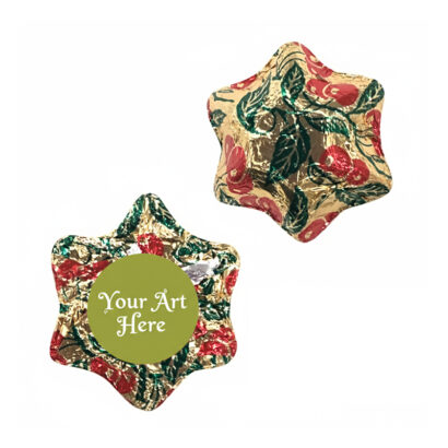 Festive Chocolate Stars – Individually Foil Wrapped