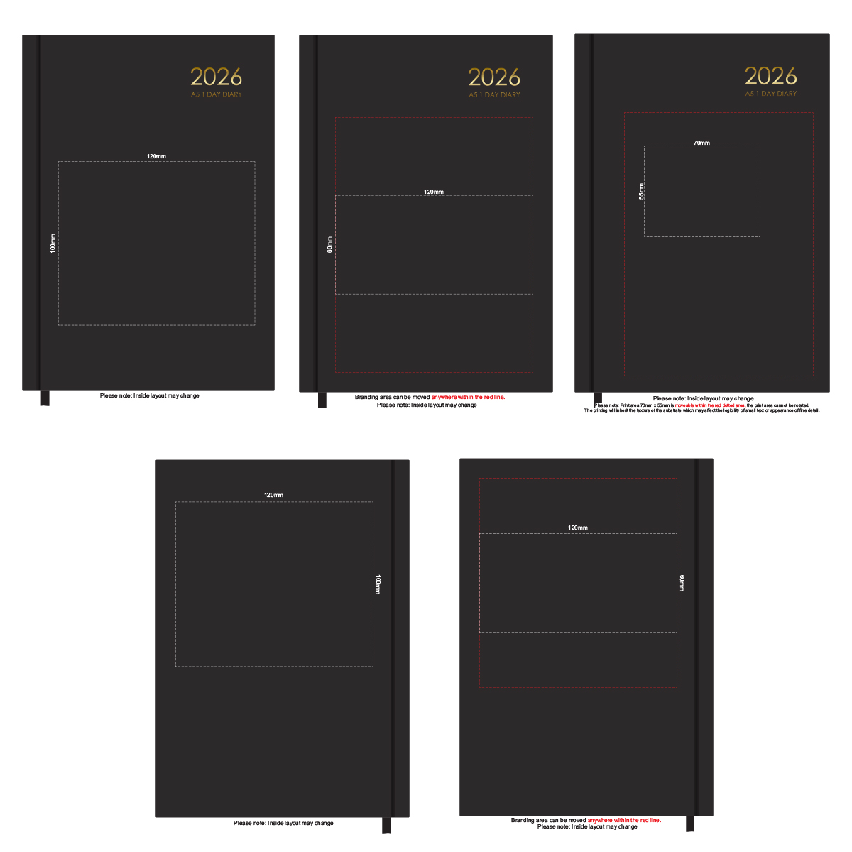 Collins A5 Daily Diary - 2026 - Image 2