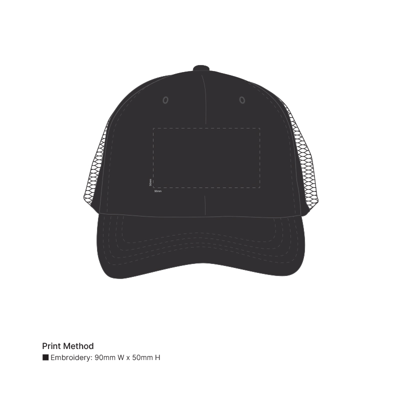 Cotton Mesh Caps - Image 2