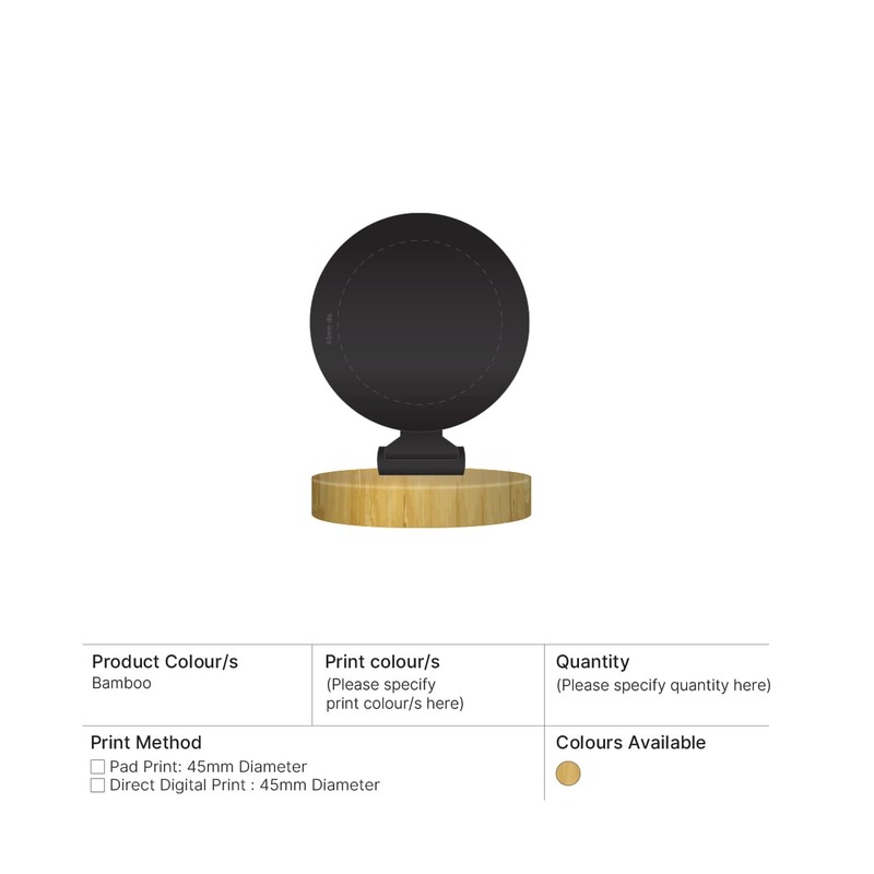 Orbit Bamboo Phone Dock - Image 2