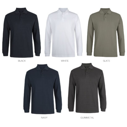Premium Weight Long Sleeve Polo