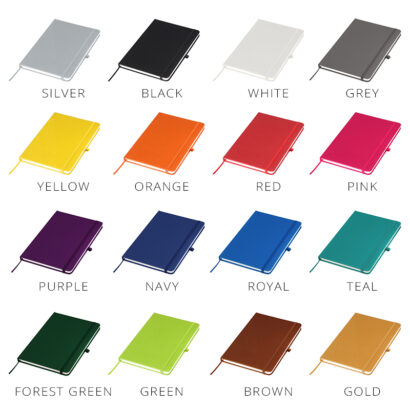 A5 Colour-Range Notebook