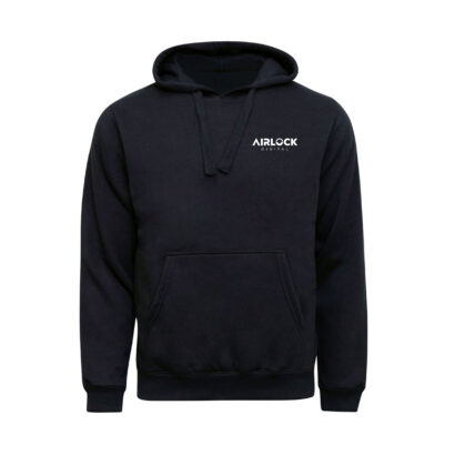 Airlock Digital Black Pullover Hoodie