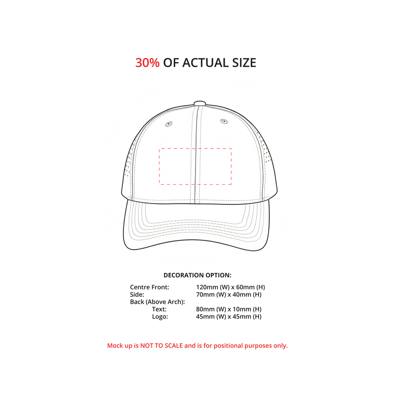 Perforated Performance Cap - Image 3