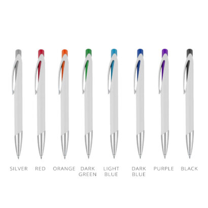 Polished Chrome Barrel Pens
