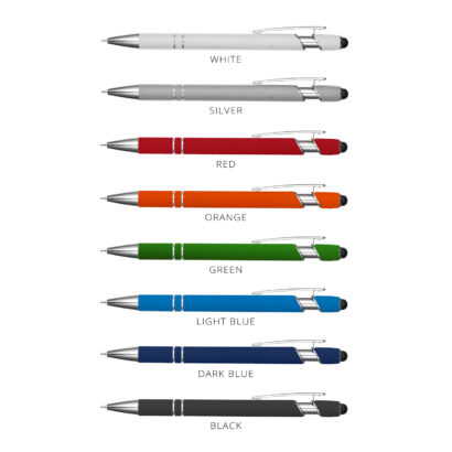 Silver Chrome Barrel Stylus