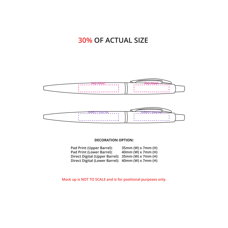 Matte Silver Chrome Pens - Image 3