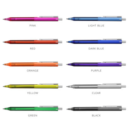 Professional Clear Barrel Pens