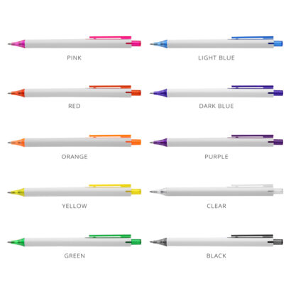Regal Smooth Plastic Click Pens