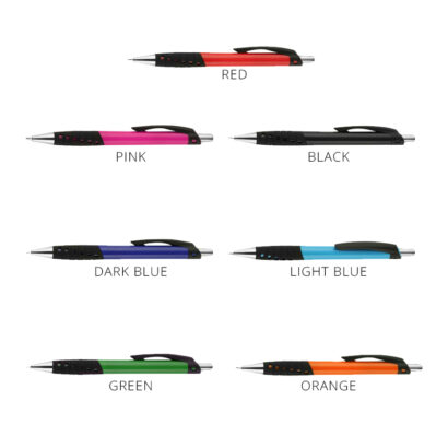 Rubber Grip Ballpoint Pens