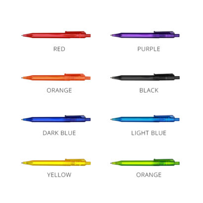 Transparent Plastic Pens