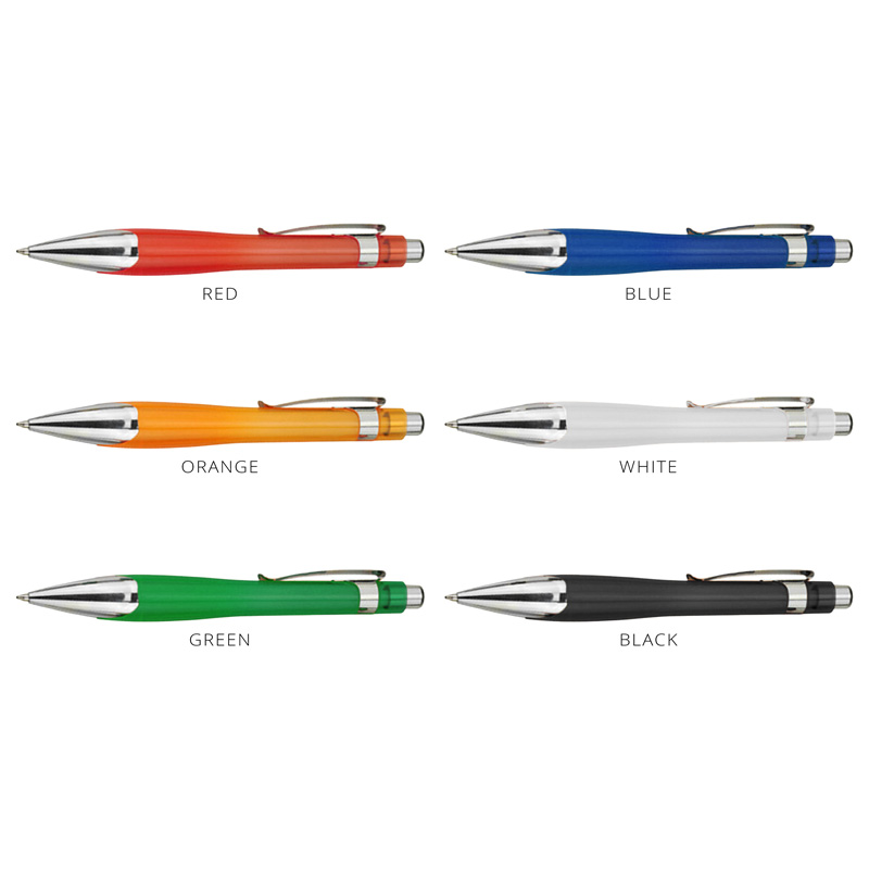 Water Drop-Shaped Click Pens