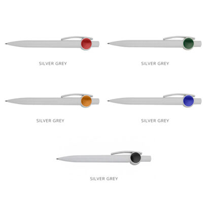 White Arc Clip Pens