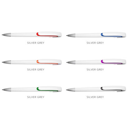 White Opaque Barrel Pens