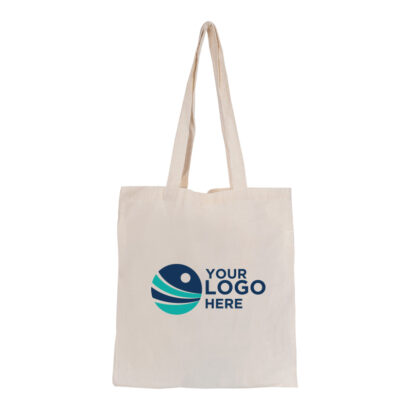 Long Handle Natural Cotton Tote