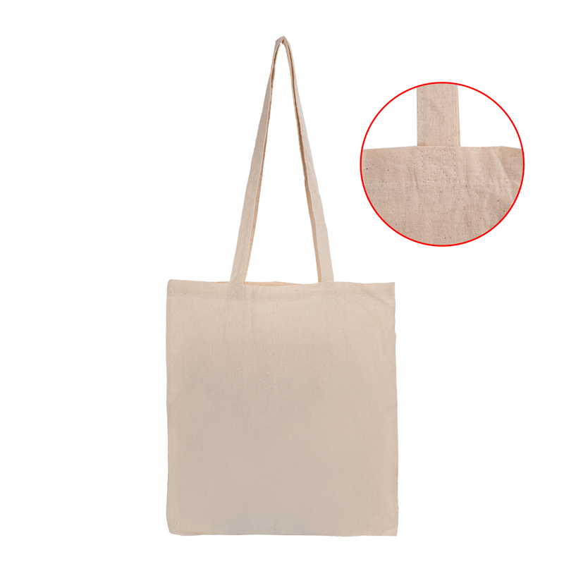 Long Handle Cotton Tote Bag - Image 2