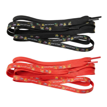 Double‑Layer Polyester Laces