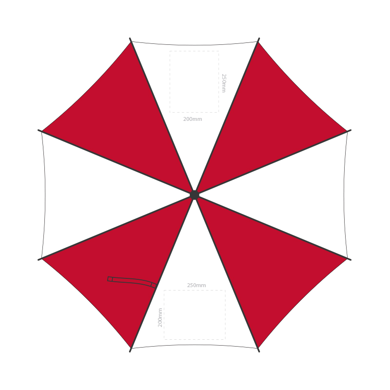 Heavy‑Duty Fibreglass Golf Umbrella - Image 2