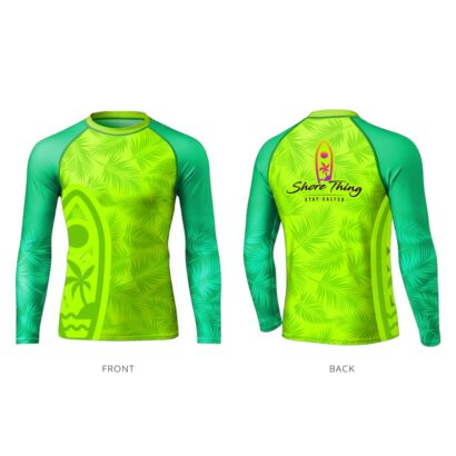 Custom Made Adults and Kids Long Sleeve Rash Vest T-Shirt